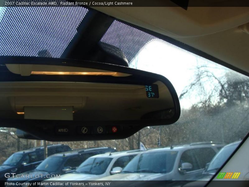 Radiant Bronze / Cocoa/Light Cashmere 2007 Cadillac Escalade AWD