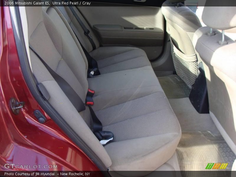 Ultra Red Pearl / Gray 2006 Mitsubishi Galant ES