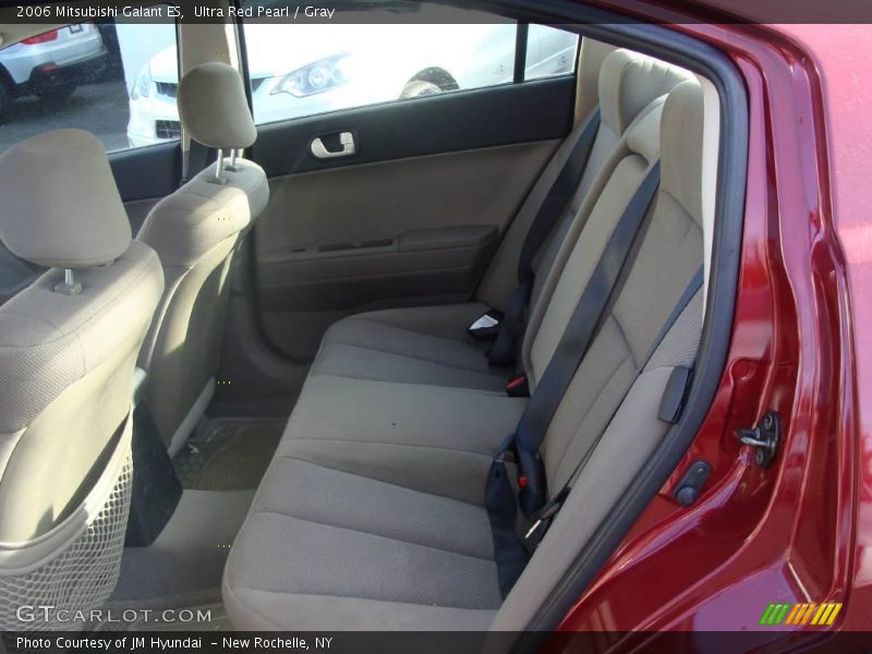 Ultra Red Pearl / Gray 2006 Mitsubishi Galant ES