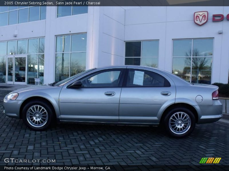 Satin Jade Pearl / Charcoal 2005 Chrysler Sebring Sedan