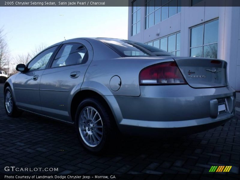 Satin Jade Pearl / Charcoal 2005 Chrysler Sebring Sedan