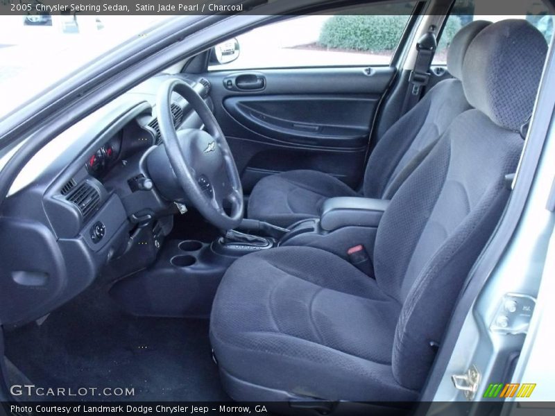 Satin Jade Pearl / Charcoal 2005 Chrysler Sebring Sedan