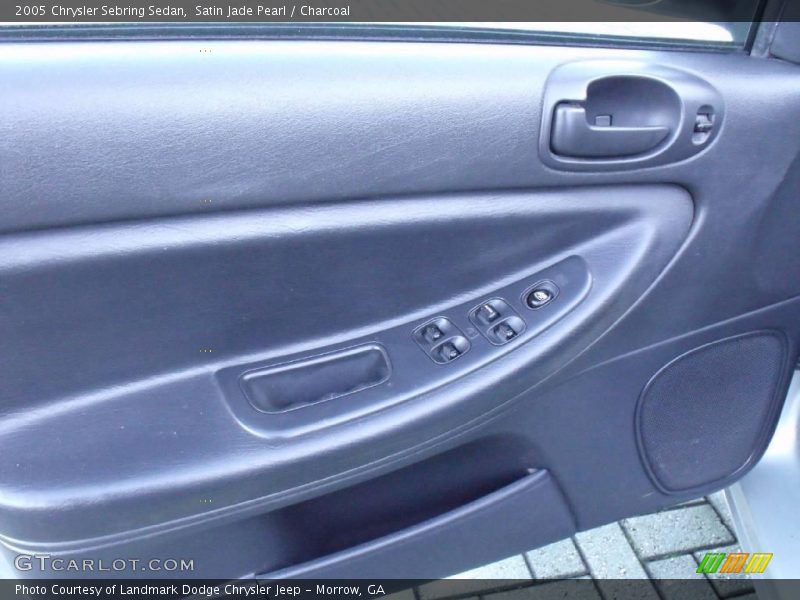 Satin Jade Pearl / Charcoal 2005 Chrysler Sebring Sedan