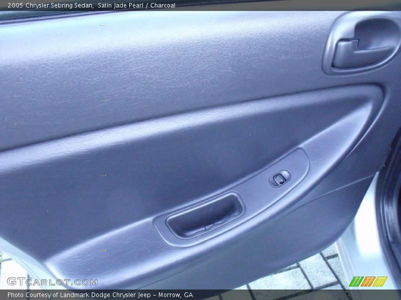 Satin Jade Pearl / Charcoal 2005 Chrysler Sebring Sedan