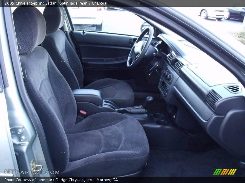 Satin Jade Pearl / Charcoal 2005 Chrysler Sebring Sedan