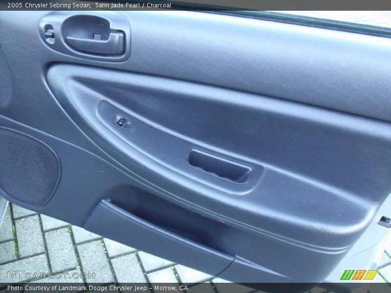 Satin Jade Pearl / Charcoal 2005 Chrysler Sebring Sedan