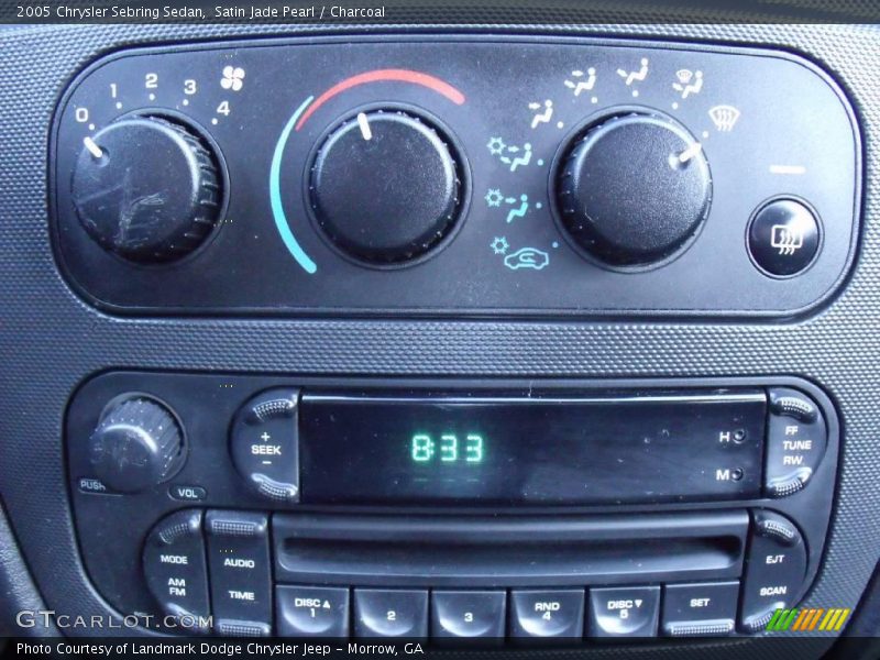 Satin Jade Pearl / Charcoal 2005 Chrysler Sebring Sedan