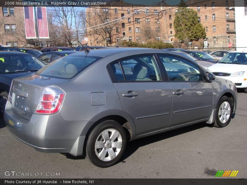 Magnetic Gray / Charcoal/Steel 2008 Nissan Sentra 2.0