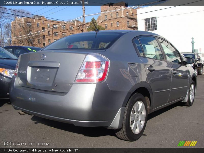 Magnetic Gray / Charcoal/Steel 2008 Nissan Sentra 2.0