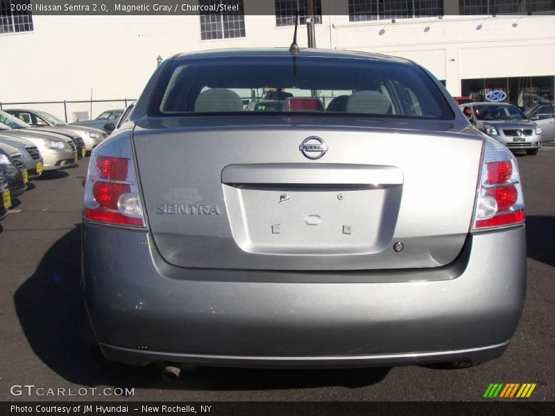 Magnetic Gray / Charcoal/Steel 2008 Nissan Sentra 2.0