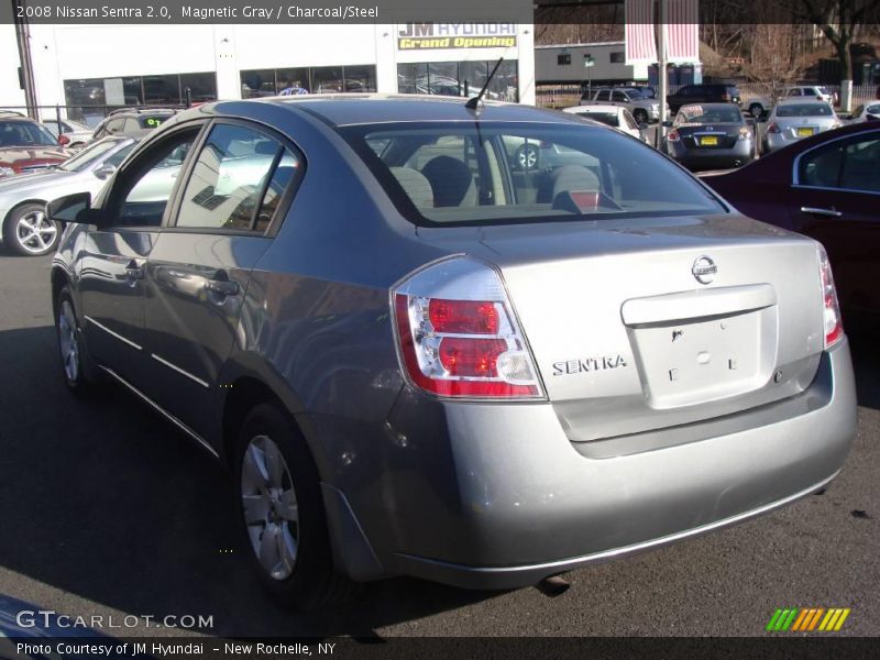 Magnetic Gray / Charcoal/Steel 2008 Nissan Sentra 2.0