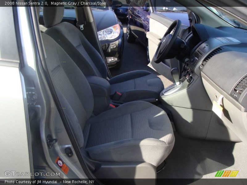 Magnetic Gray / Charcoal/Steel 2008 Nissan Sentra 2.0