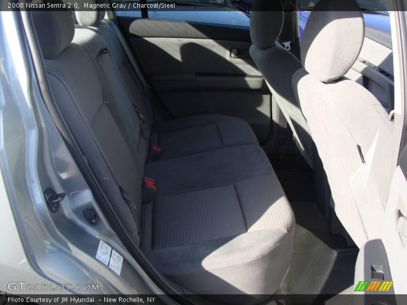 Magnetic Gray / Charcoal/Steel 2008 Nissan Sentra 2.0