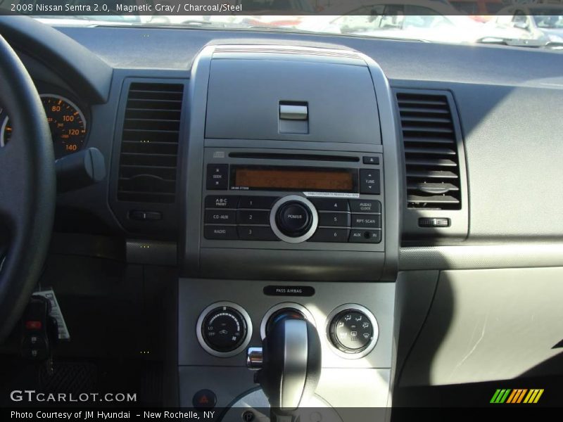 Magnetic Gray / Charcoal/Steel 2008 Nissan Sentra 2.0