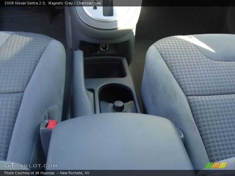 Magnetic Gray / Charcoal/Steel 2008 Nissan Sentra 2.0