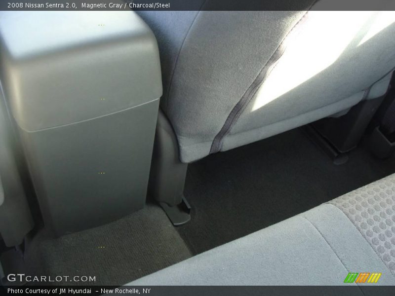 Magnetic Gray / Charcoal/Steel 2008 Nissan Sentra 2.0