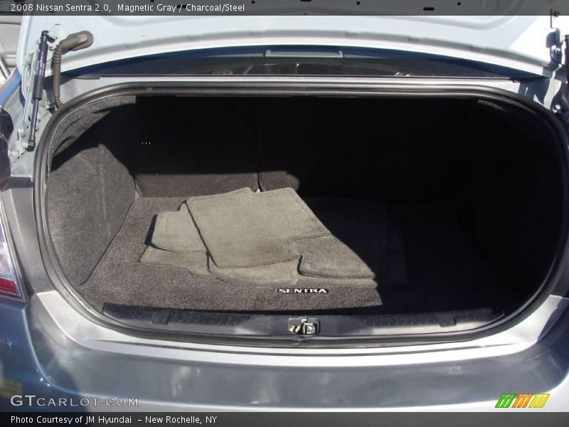 Magnetic Gray / Charcoal/Steel 2008 Nissan Sentra 2.0