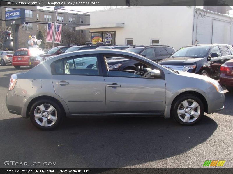 Magnetic Gray / Charcoal/Steel 2008 Nissan Sentra 2.0