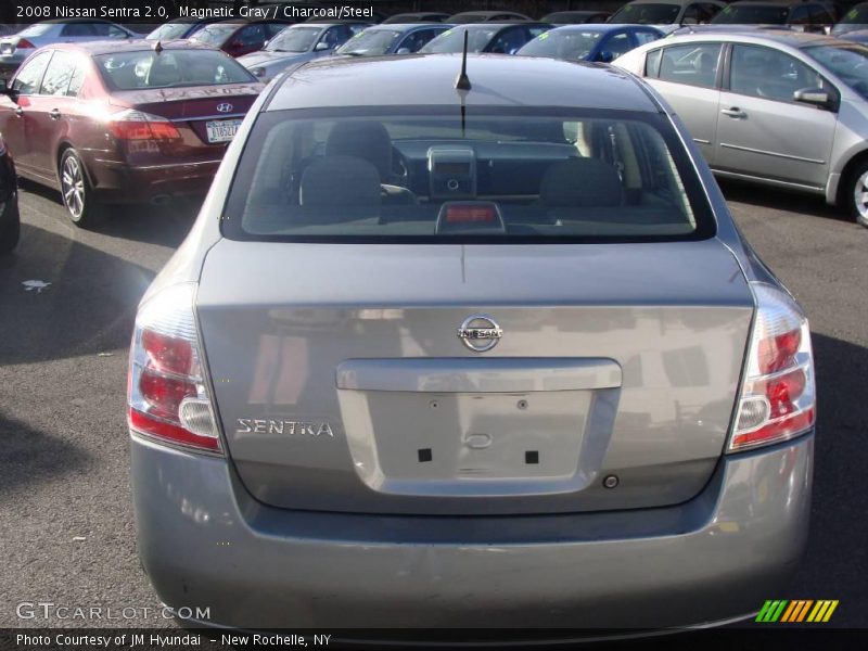Magnetic Gray / Charcoal/Steel 2008 Nissan Sentra 2.0