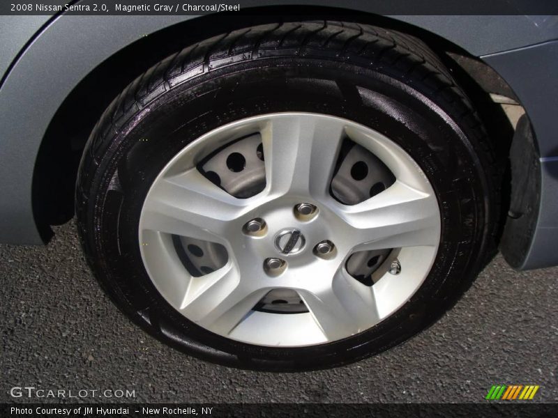 Magnetic Gray / Charcoal/Steel 2008 Nissan Sentra 2.0