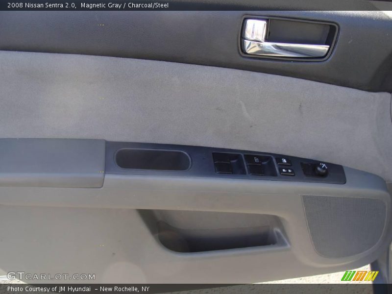 Magnetic Gray / Charcoal/Steel 2008 Nissan Sentra 2.0