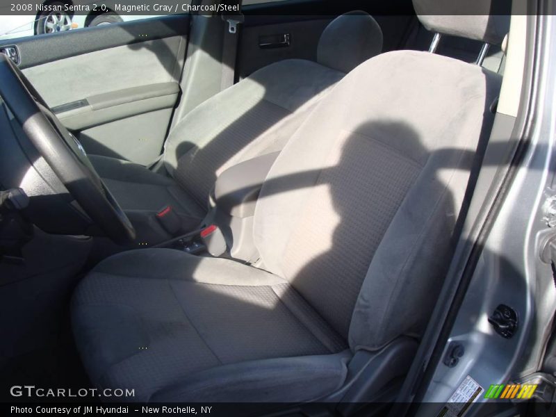 Magnetic Gray / Charcoal/Steel 2008 Nissan Sentra 2.0