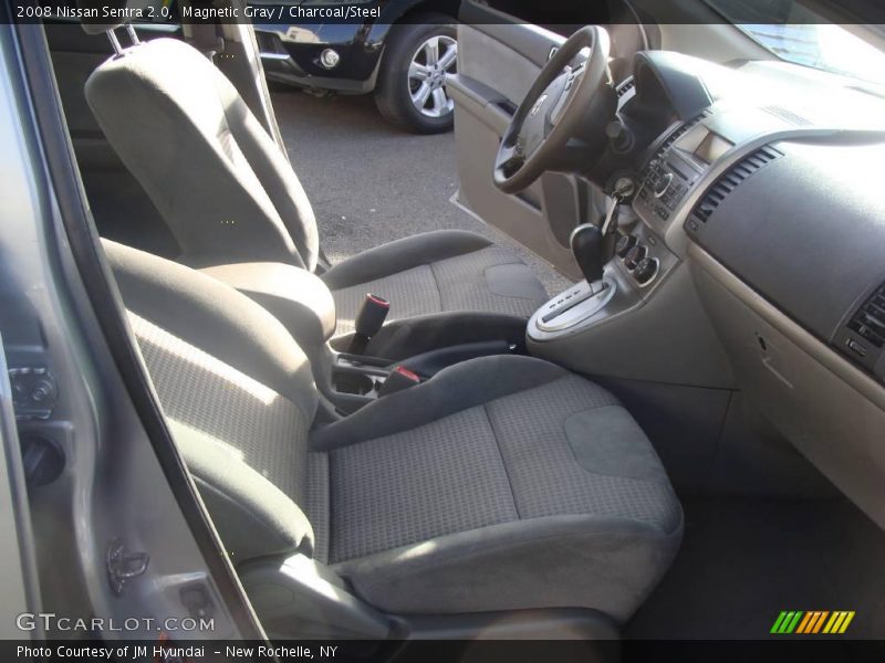 Magnetic Gray / Charcoal/Steel 2008 Nissan Sentra 2.0