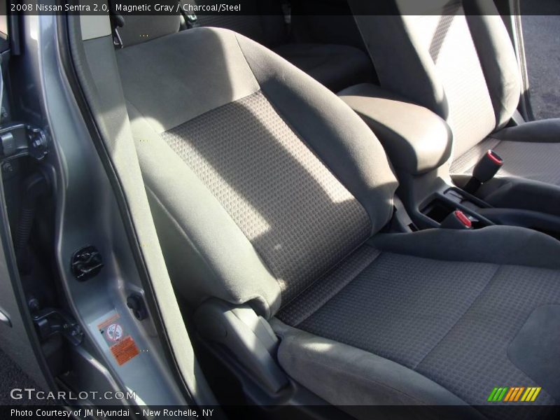 Magnetic Gray / Charcoal/Steel 2008 Nissan Sentra 2.0