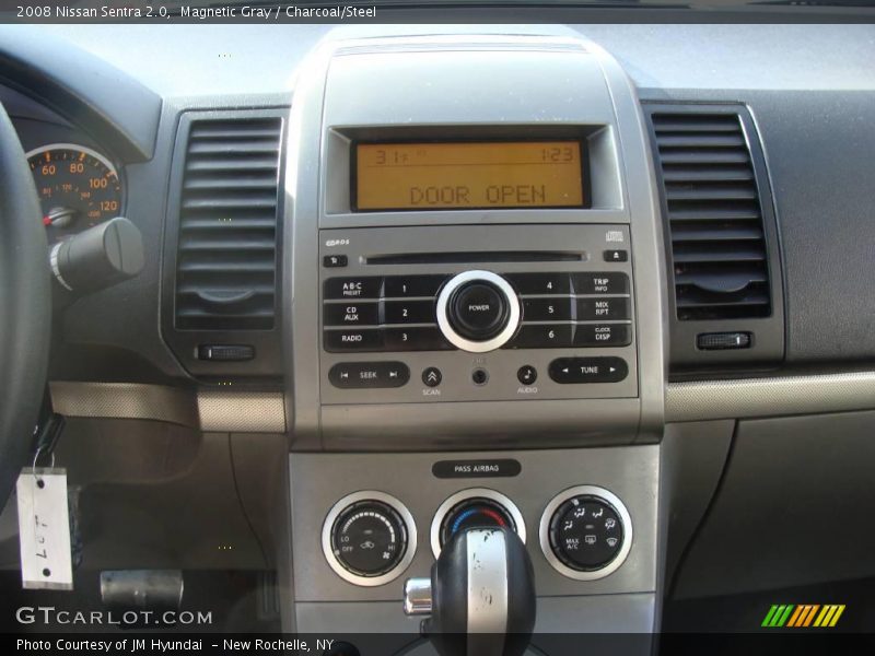 Magnetic Gray / Charcoal/Steel 2008 Nissan Sentra 2.0