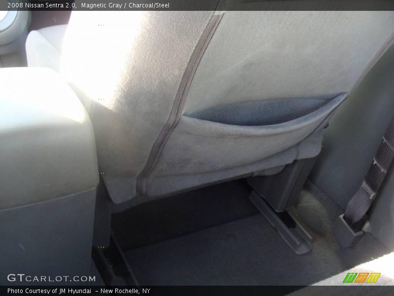 Magnetic Gray / Charcoal/Steel 2008 Nissan Sentra 2.0