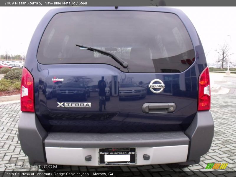 Navy Blue Metallic / Steel 2009 Nissan Xterra S