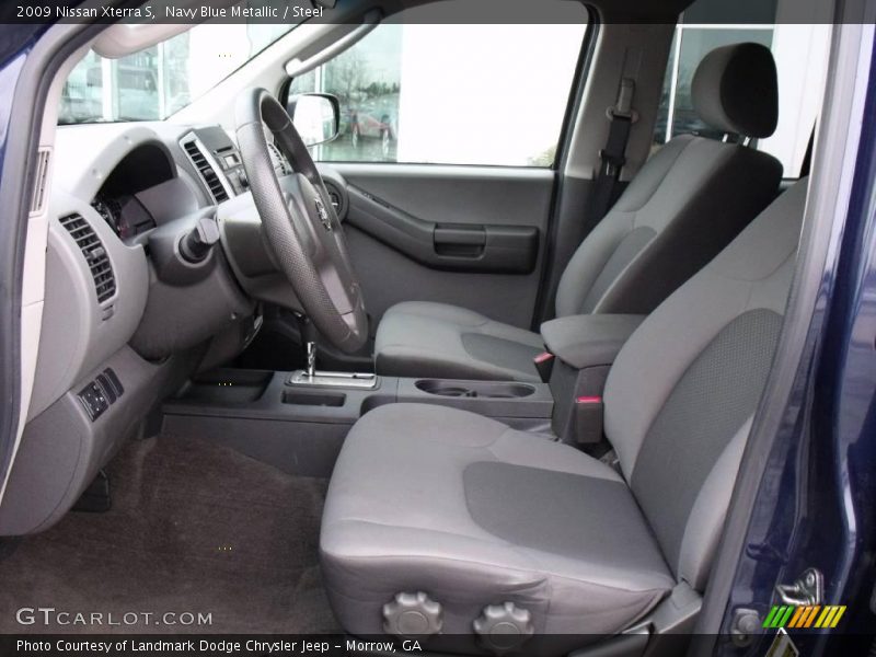 Navy Blue Metallic / Steel 2009 Nissan Xterra S