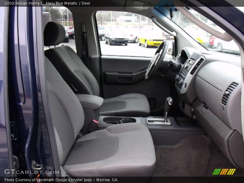 Navy Blue Metallic / Steel 2009 Nissan Xterra S