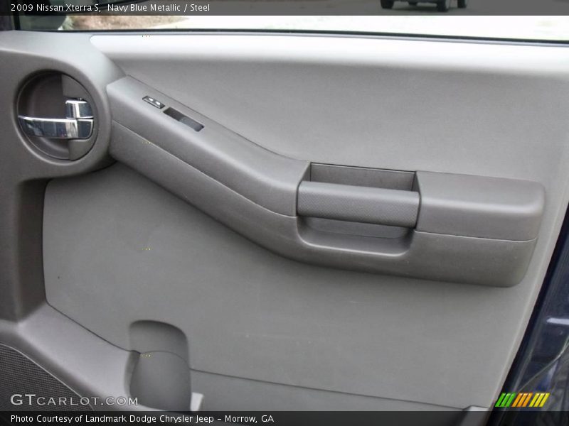 Navy Blue Metallic / Steel 2009 Nissan Xterra S