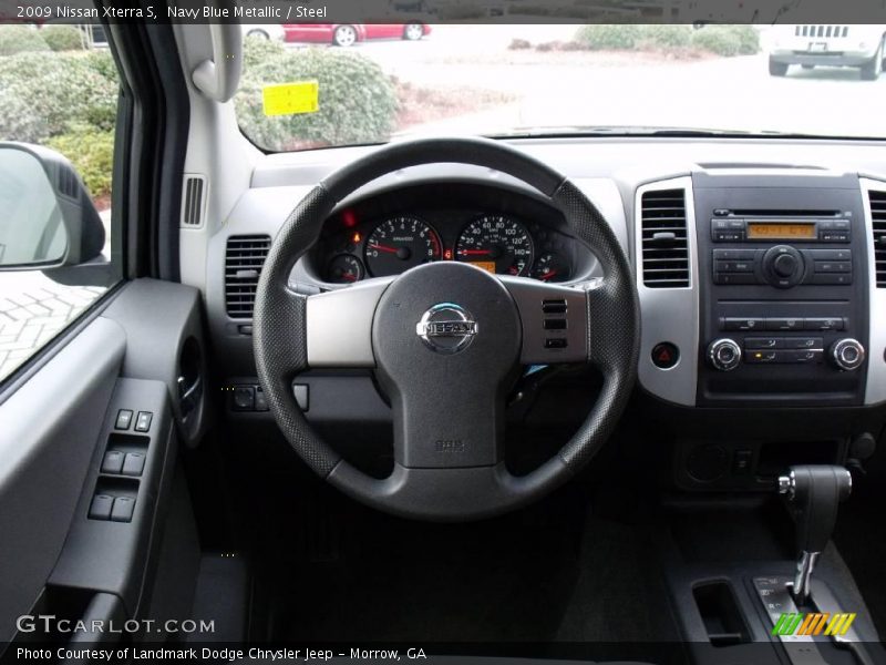 Navy Blue Metallic / Steel 2009 Nissan Xterra S