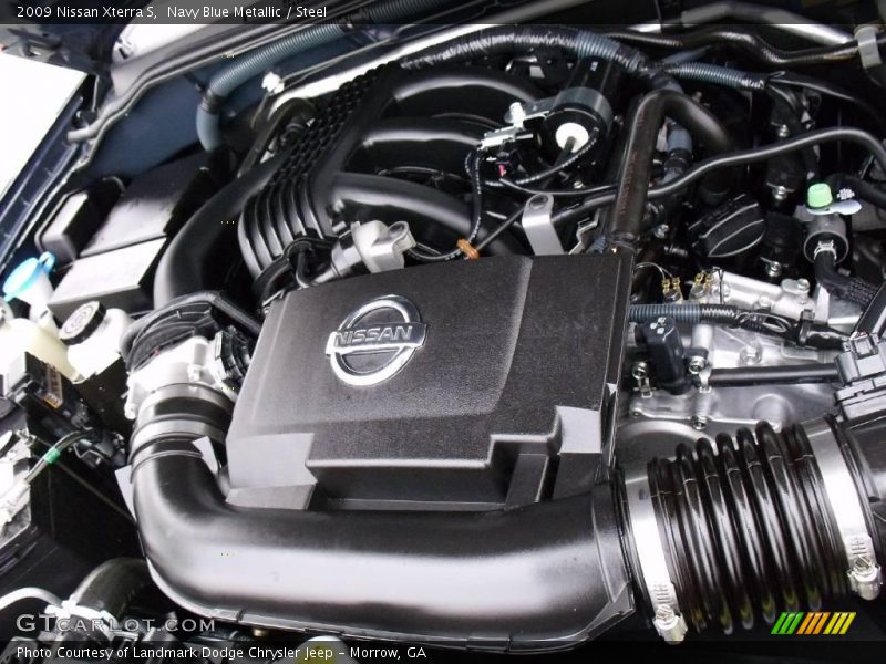 Navy Blue Metallic / Steel 2009 Nissan Xterra S