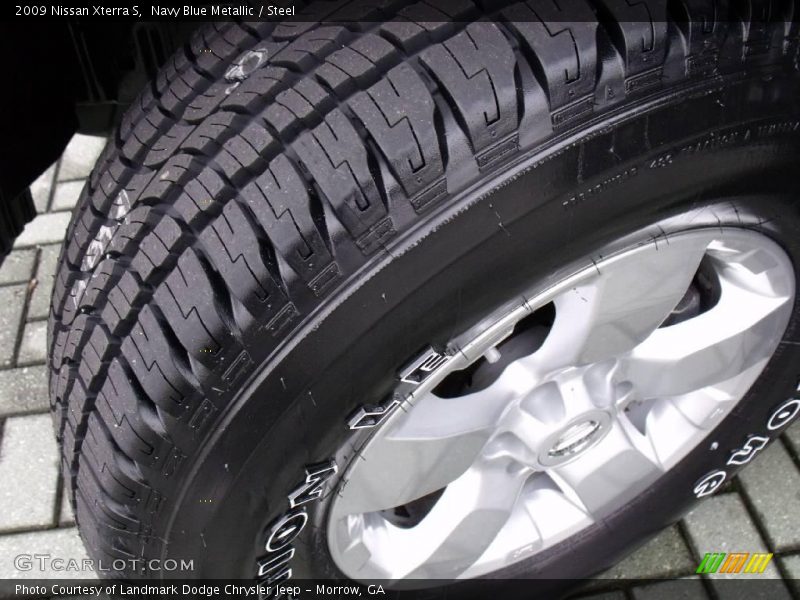 Navy Blue Metallic / Steel 2009 Nissan Xterra S