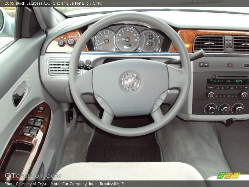 Glacier Blue Metallic / Gray 2005 Buick LaCrosse CX