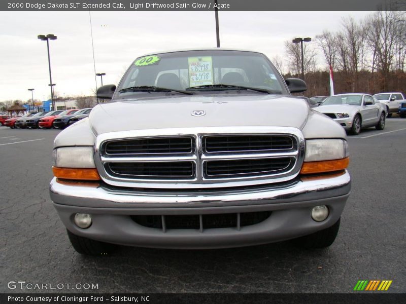 Light Driftwood Satin Glow / Agate 2000 Dodge Dakota SLT Extended Cab