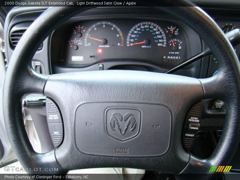 Light Driftwood Satin Glow / Agate 2000 Dodge Dakota SLT Extended Cab