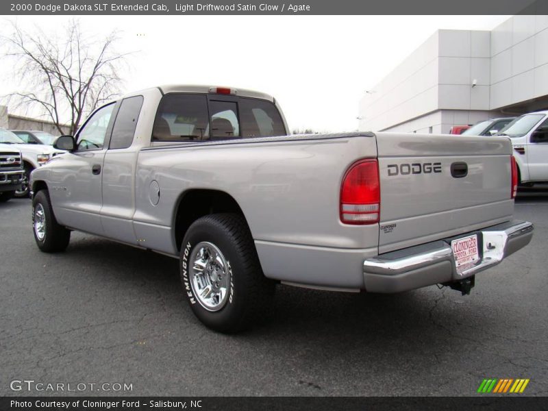 Light Driftwood Satin Glow / Agate 2000 Dodge Dakota SLT Extended Cab