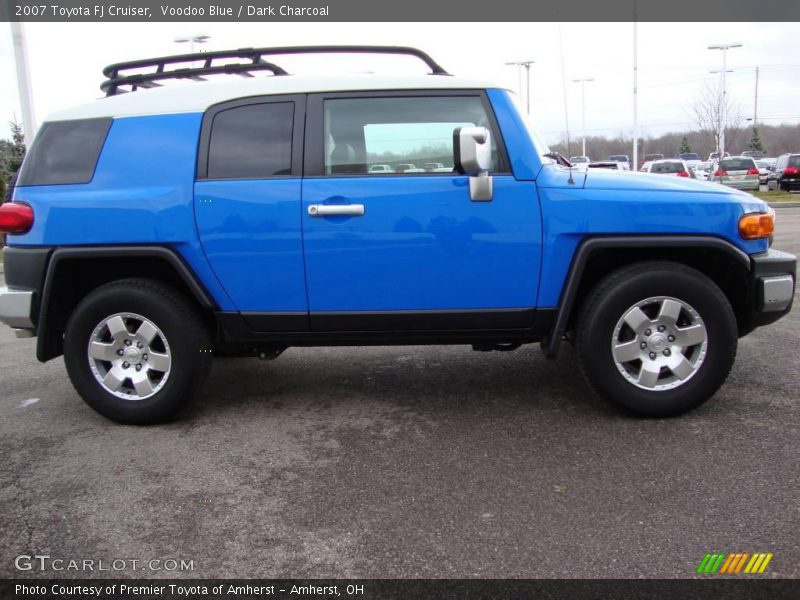 Voodoo Blue / Dark Charcoal 2007 Toyota FJ Cruiser