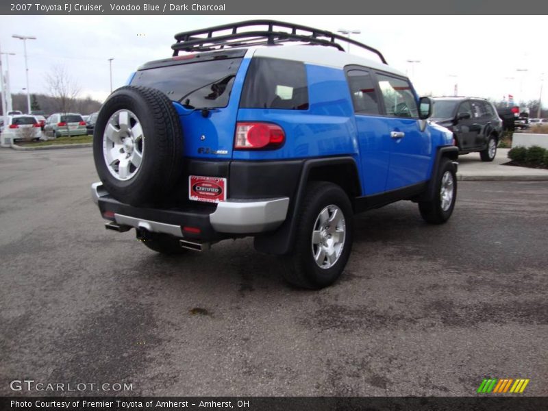 Voodoo Blue / Dark Charcoal 2007 Toyota FJ Cruiser