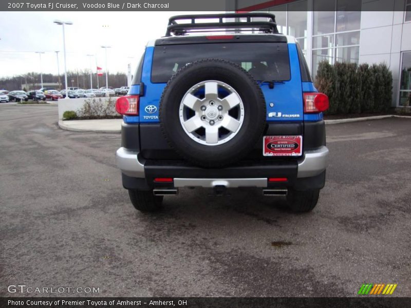 Voodoo Blue / Dark Charcoal 2007 Toyota FJ Cruiser