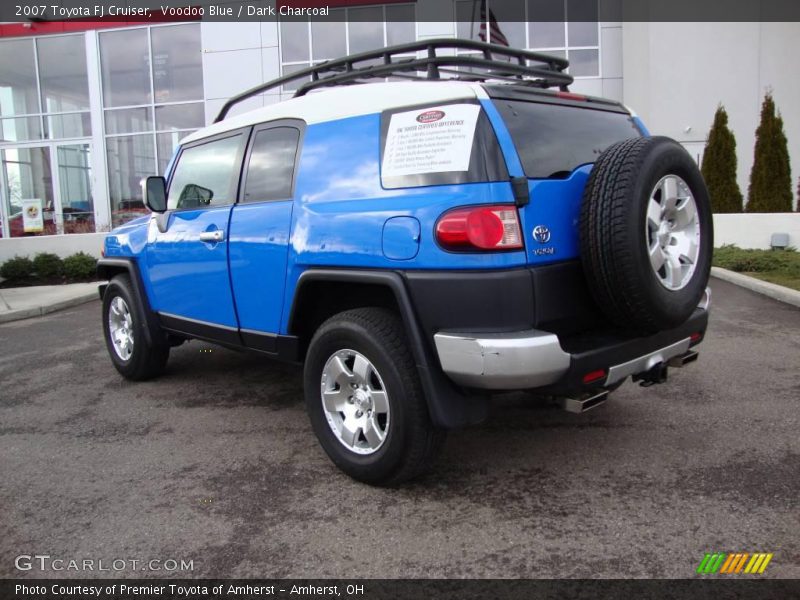Voodoo Blue / Dark Charcoal 2007 Toyota FJ Cruiser