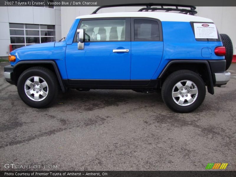 Voodoo Blue / Dark Charcoal 2007 Toyota FJ Cruiser
