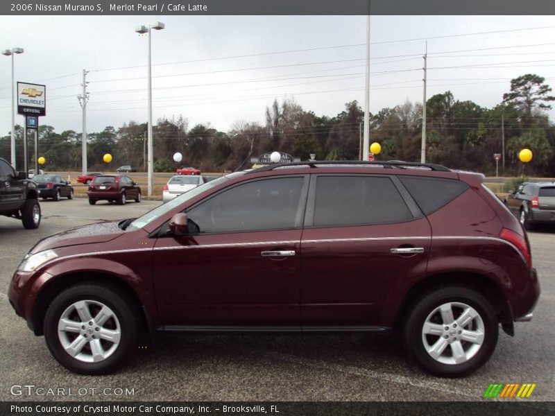 Merlot Pearl / Cafe Latte 2006 Nissan Murano S