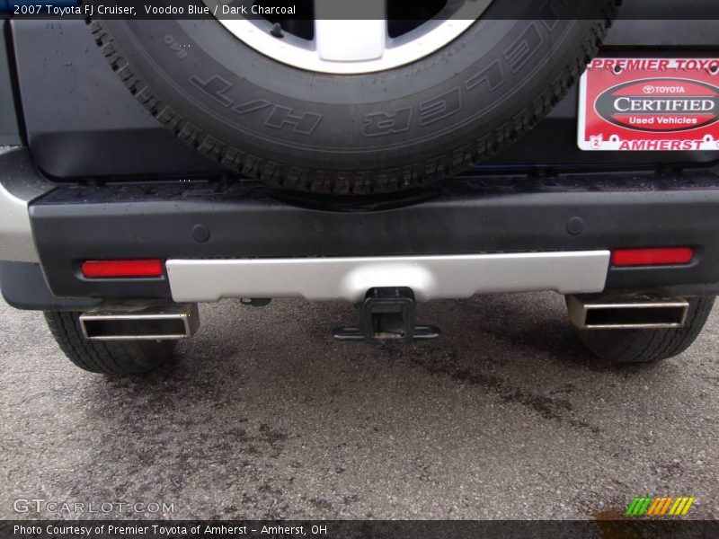 Voodoo Blue / Dark Charcoal 2007 Toyota FJ Cruiser