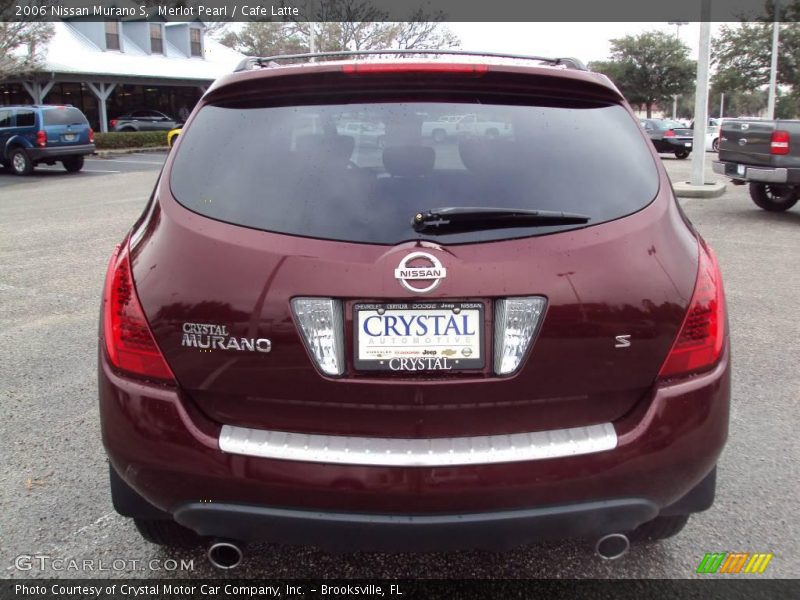 Merlot Pearl / Cafe Latte 2006 Nissan Murano S