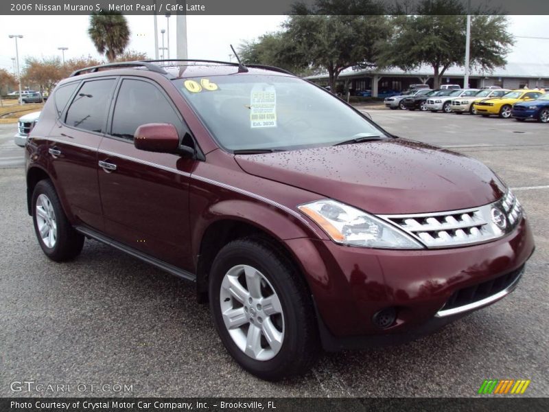 Merlot Pearl / Cafe Latte 2006 Nissan Murano S